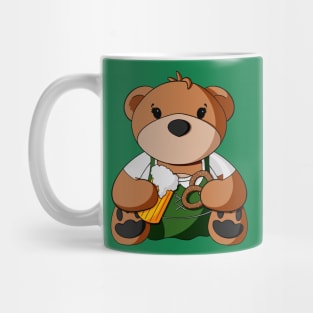 Girl Oktoberfest Teddy Bear Mug